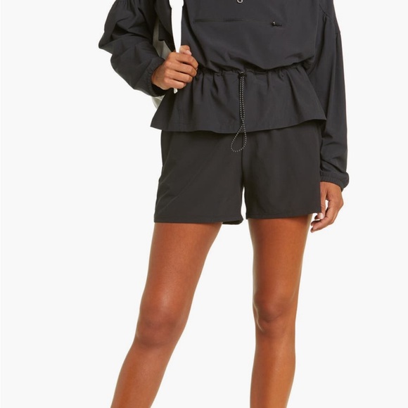Zella Navy Excursion Hooded Packable Anorak (S) - Picture 3 of 12